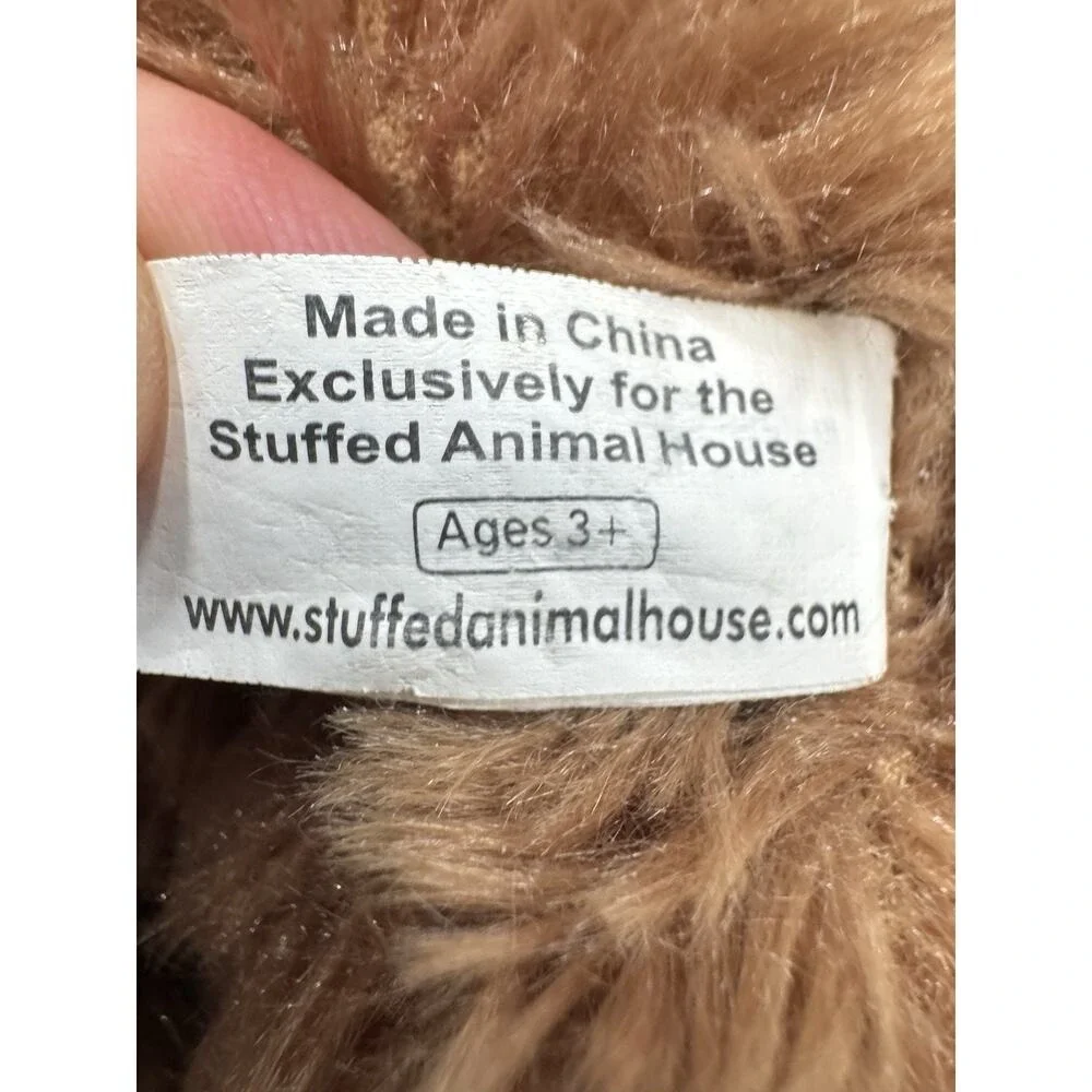 Mountain Goat Ram Brown Plush Small 8